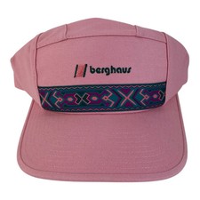 Berghaus Dean Street Aztec Pink Women's Embroidered Logo Cap New Tags Adjustable