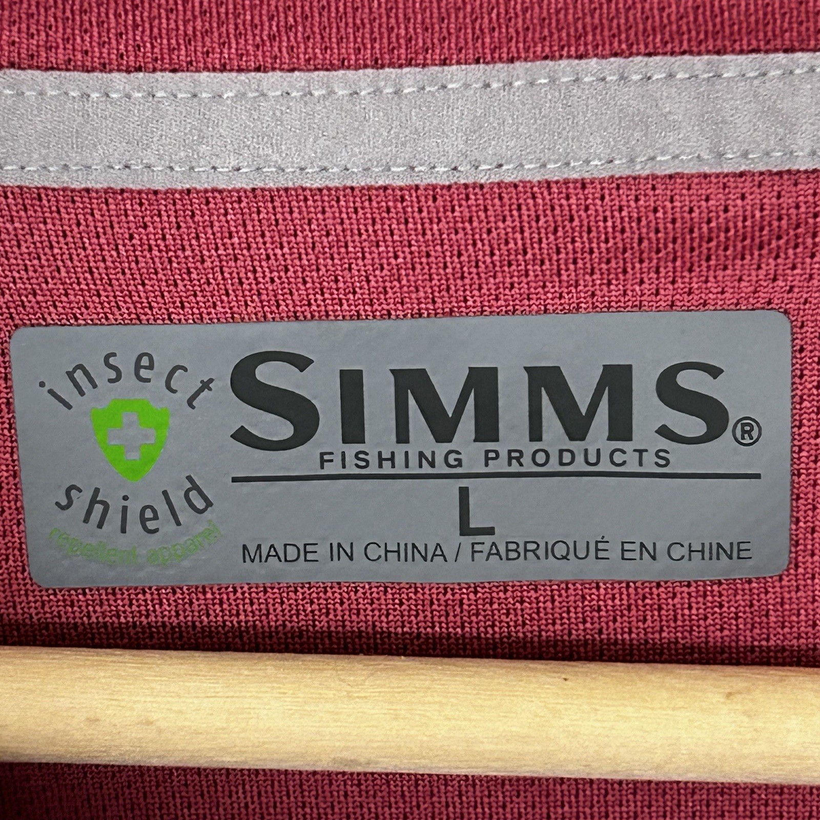 Simms Pullover Half Zip Jacket Size Large Men's I… - image 4