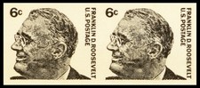 US Scott 1284 Mint NH 6¢  Imperforate Counterfeit Pair RARE - Stuart Katz