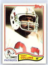 Tony Collins 1982 Topps 146