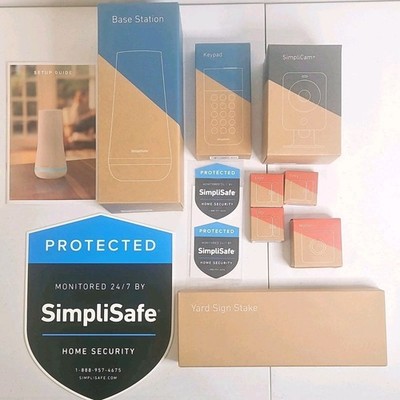 NEW SimpliSafe Smart Home Security System (7-Piece Kit)