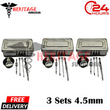 Kit 3 HRT Trocar 4,5 mm 3 kit, kit inserimento pellet ricambio ormone 3 set