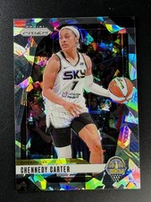 2024 Panini Prizm WNBA - Chennedy Carter #66 Ice Prizm