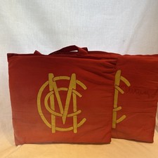 Rare Vintage 2 Marylebone Cricket Club MCC Seat Pad Cushions