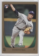 2011 Bowman Draft Gold Anthony Bass #4 0t3