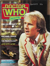 DOCTOR WHO MAGAZINE #75, APRIL 1983! NEAR MINT CONDITION! MARVEL CLASSIC!