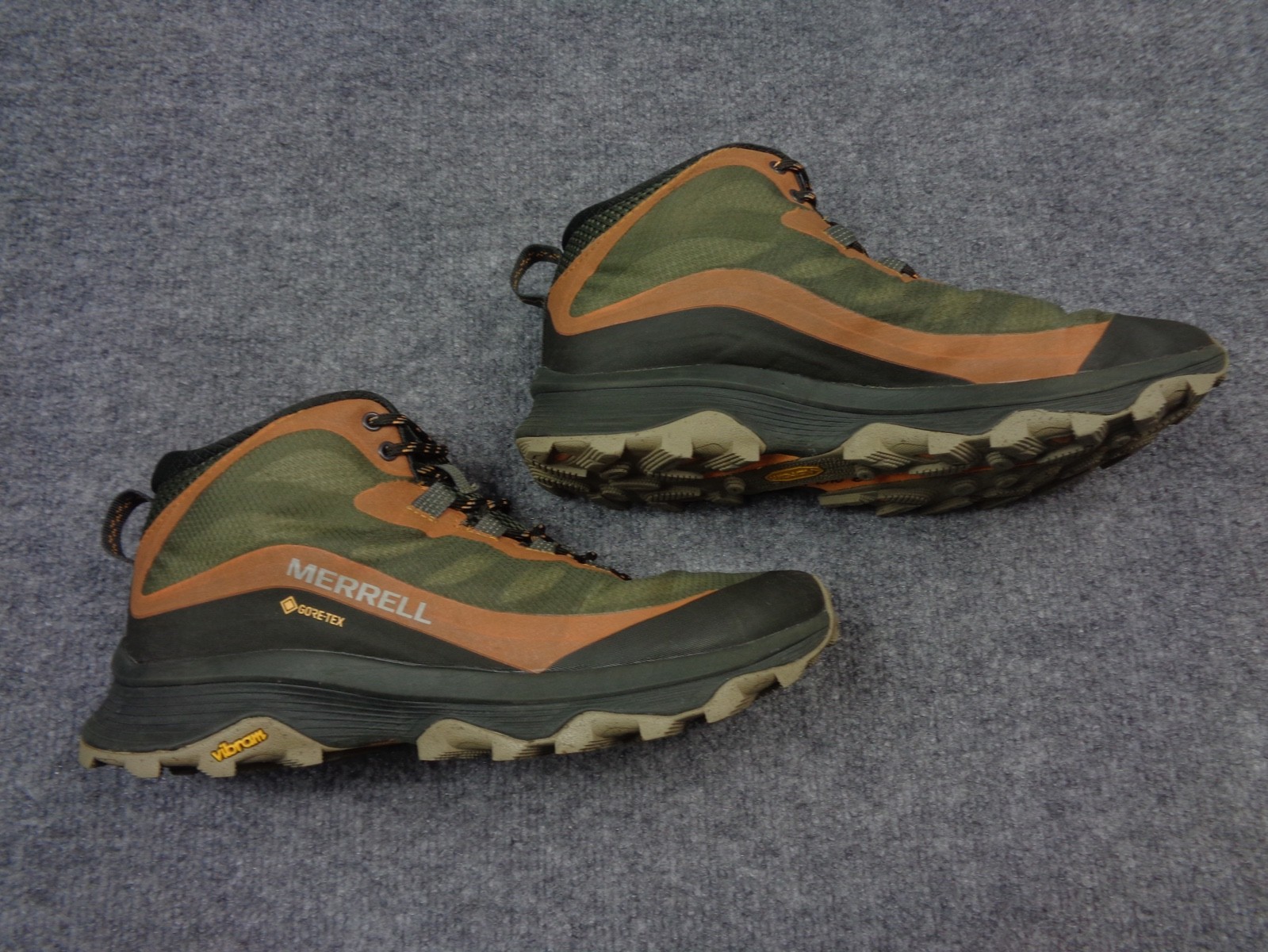 Scarpe Merrell Uomo Taglia 8 Moab Speed Mid GTX Sneaker Atletica Goretex J135411