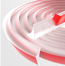 78inch Shower Threshold Water Dam Barrier Shower Door Bottom Rubber Seal Strip