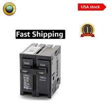 Corporation Double Pole Circuit Breaker 100-Amp 120/240V - Safe  Reliable