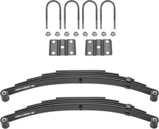 Youxmoto 5-Leaf Trailer Spring & U-Bolt Kit for 5200-6000lb Axle SW5 25-1/4"