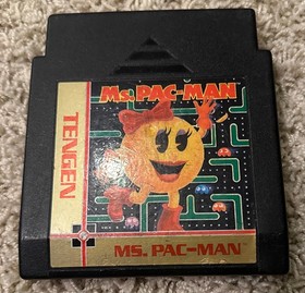 Ms. Pac-Man (Tengen) Nintendo NES w/ Sleeve