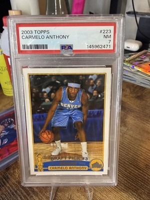 2003-04 Topps - Draft Pick Carmelo Anthony #223 (RC)