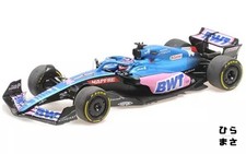 Miniature Car 1/18 BWT Alpine F1 Team A522 Fernando Alonso Australia GP 2022
