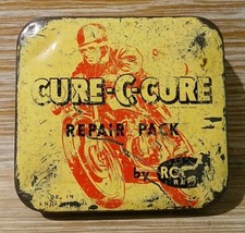 Anfang 60er Cafe Racer Romac Kur Heilung Motorrad Reparatur Set Dose