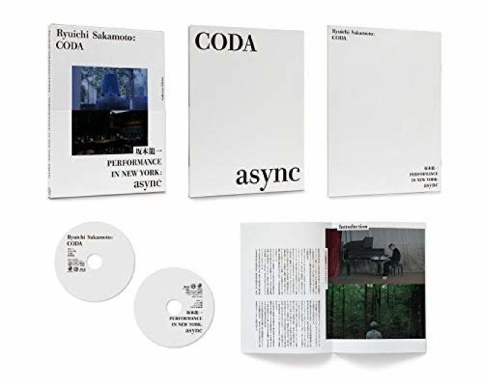 Ryuichi Sakamoto Coda Collectors Edition Performance In York Async L Blu-ray
