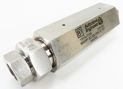 Parker 101A-7105 Autoclave Engineers CXO9900 316 SS Check Valve 20,000 PSI NEW
