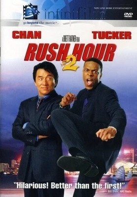 Rush Hour 2 (2001) & Volunteers - DVD Only, No Case   FREE SHIPPING