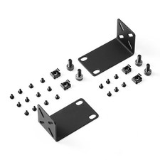 Rack Mount Kit for 12.6 inch Switches, Adjustable Hole Distance 14-30mm, Moun...