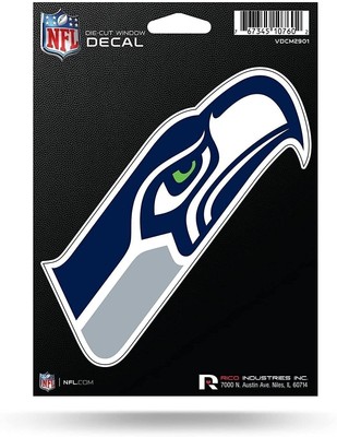 SET Di 2 Seattle Seahawks Decalcomania Vinile Auto Camion - Foto 5