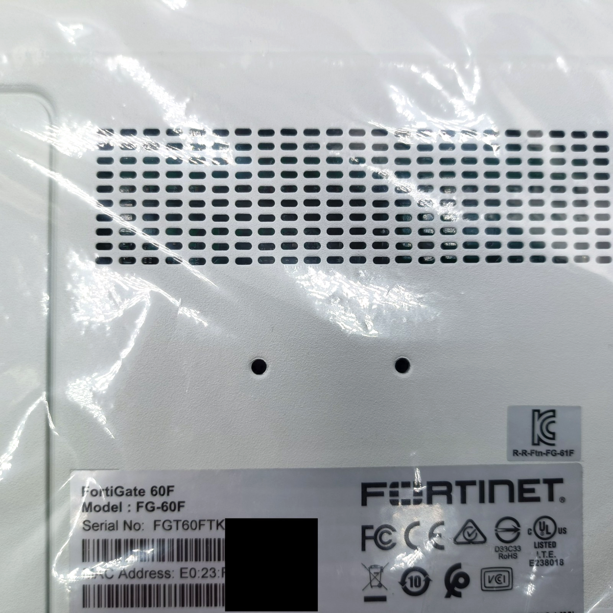 Fortinet FortiGate 60F FG-60F UTM UTP License Until 2027 Network