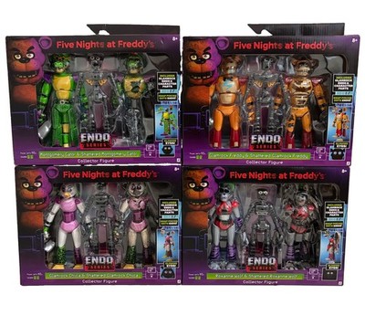 Five Nights at Freddy's FNAF Endo Series Wave 3 complete set of all 4 Fast ship!