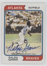 2023 Topps Heritage High Number Real One Auto Ralph Garr #ROA-RGR Auto qf8
