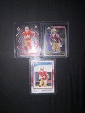 2024 Panini Football Ricky Pearsall Donruss Optic Card Lot 3 Cards 49ers RC Mint