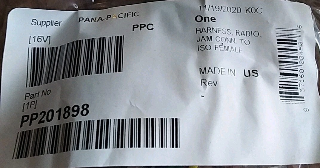 PANA-PACIFIC, PP201898