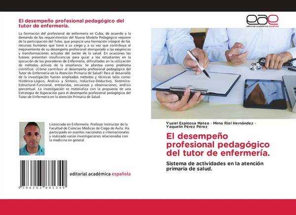 Yusiel Espinosa Mateo (U. A.) | El DesempeñO Profesional PedagóGico Del Tutor...-image