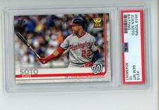 2019 Topps Series 1 Juan Soto #213 Batting Washington Nationals PSA 10 (047)