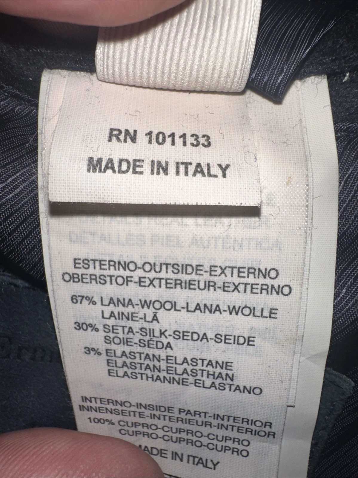 Ermenegildo Zegna Wool Silk Car Coat Mens Wool Silk Blend Luxury Class Italy 816 image 13