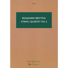 String Quartet No. 2, Op. 36 Scores/Books Series Composed by Benjamin Britten