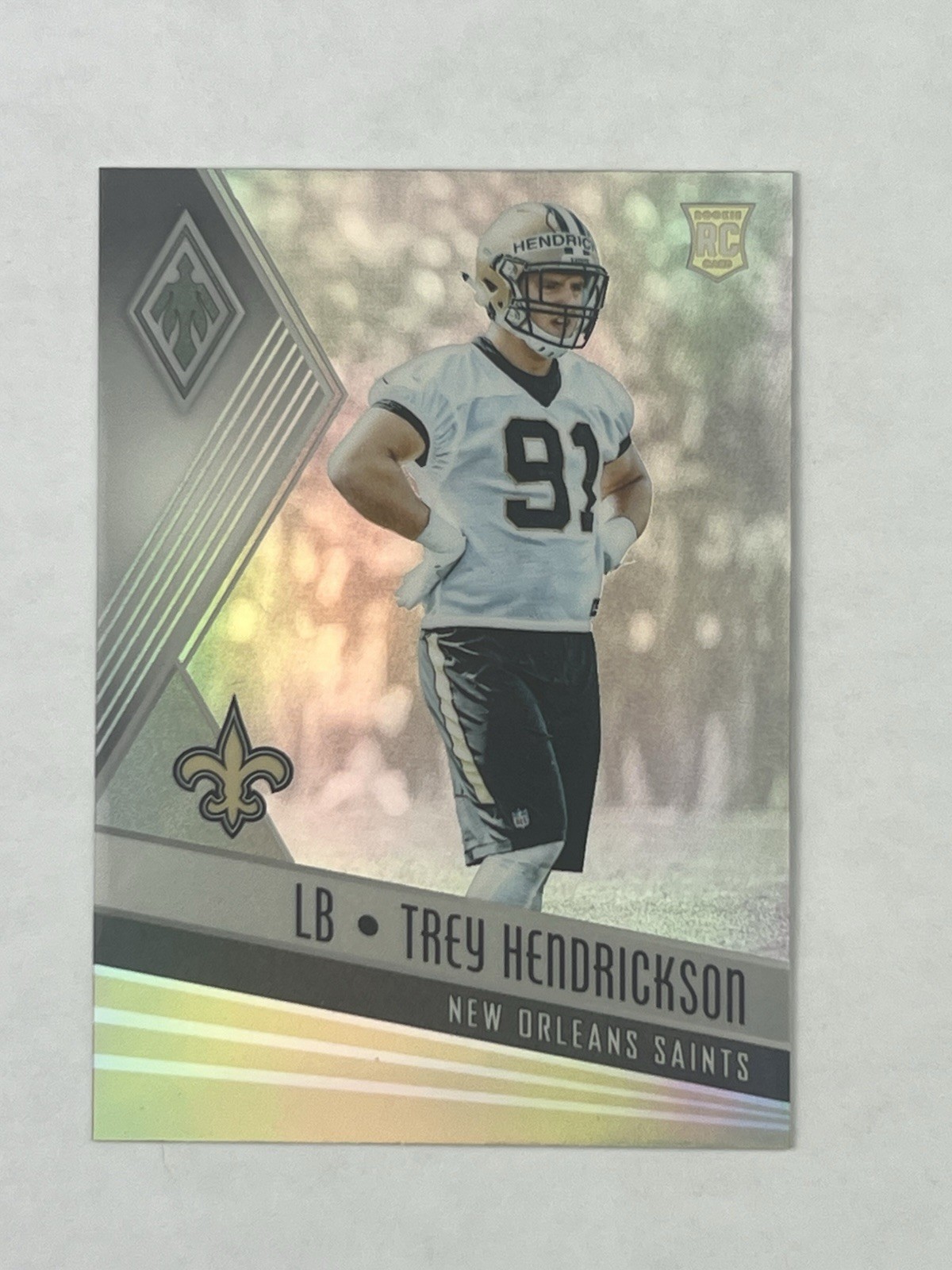 2017 Panini Phoenix - Rookies Trey Hendrickson #196 SILVER PRIZM SP - Ravens