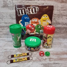 M&M Collectibles Thermos, Lunch Bowl, Coffee Travelers Mug Calendar, Extras Lot