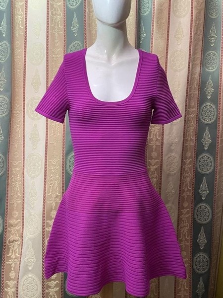 Women French Connection Dress Purple 36 / S / 44 #8KTE