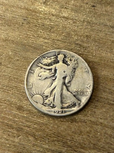 1921S Walking Liberty Half Dollar VG