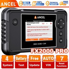 Ancel Fx2000pro Obd2 Scanner Engine Abs Srs Code Reader Car Diagnostic Scan Tool Ancel Fx2000pro Obd2 Scanner Engine Abs Srs Code Reader Car Diagnostic Scan Tool