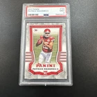 2017 Panini Patrick Mahomes II RC #104 PSA 9 Mint Kansas City Chiefs
