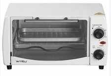 Mini Backofen 12 Liter,kleiner Backofen,Pizza-Ofen Weiß 08ws