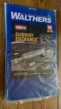 Walthers Cornerstone HO Kit Subway Entrance / #933-3762