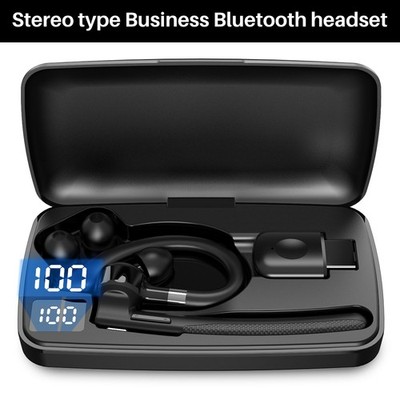 2025 NEU Bluetooth 5.4 Einohr Headset Stereo Kopfhörer mit Bluetooth Sender MPOW