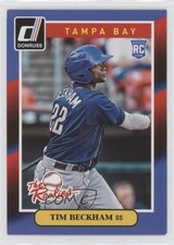 2014 Panini Donruss The Rookies Tim Beckham #10 ii1