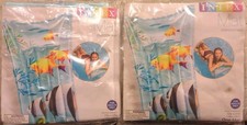 2x LOT- INTEX Fashion Mat, Inflatable Pool Float 72 X 27 SEALED free shpg