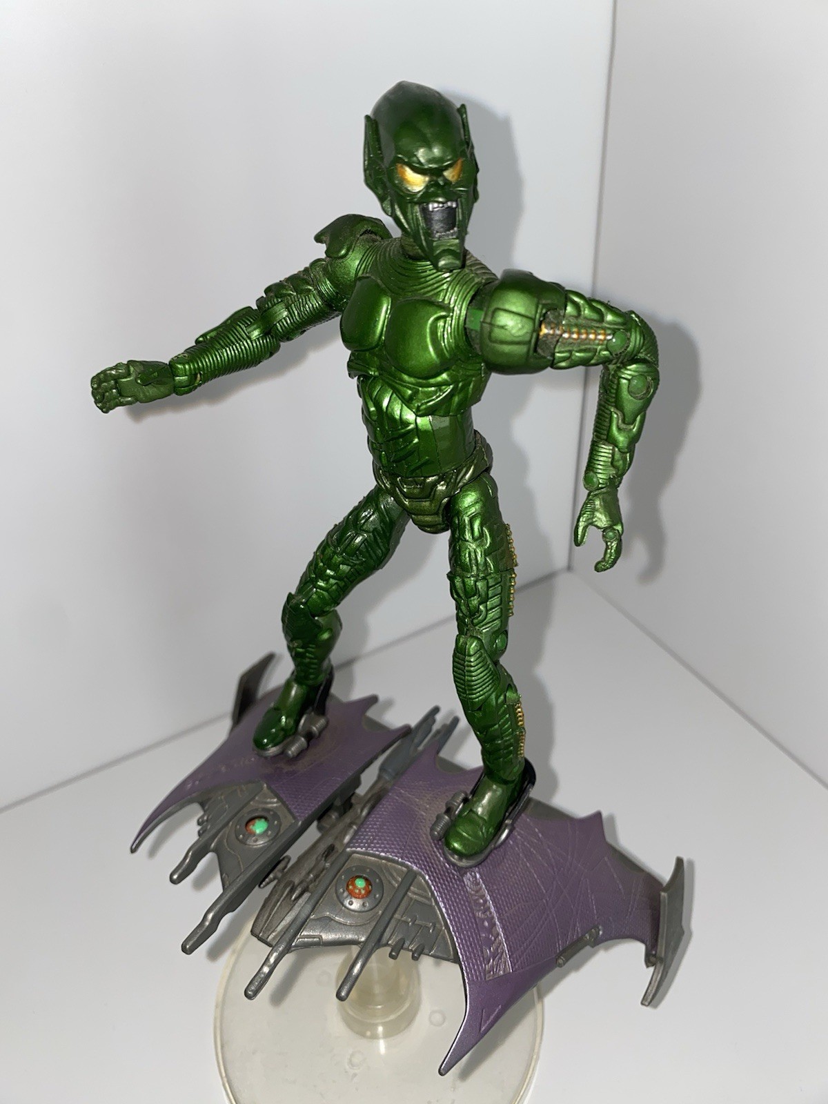 Green Goblin Super Poseable ToyBiz 2002 action figure series 1 complete