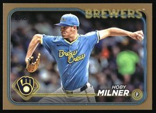 2024 Topps Update #US87 Hoby Milner Milwaukee Brewers