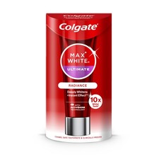 Colgate Max White Ultimate Radiance Whitening Toothpaste 75ml 10X Whiter Teeth* 19.16 per litre