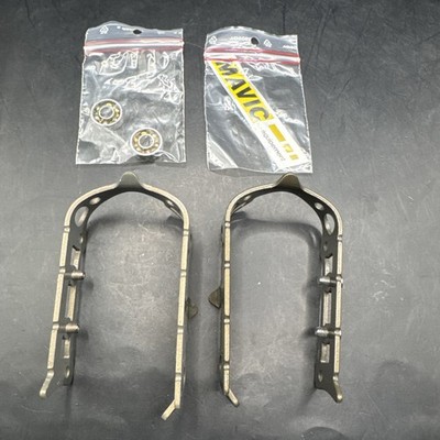 Mavic 640 SSC Pedal Cages France Vintage Alloy Replacement Pair