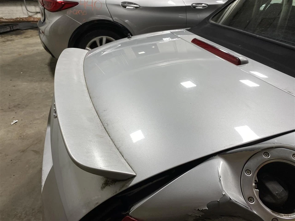 TRUNK LID Audi TT 2000 00 2001 01 2002 02 2003 03 04 05 06 Silver 1428539 Foto 4 de 4