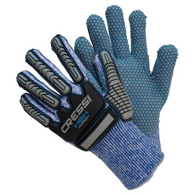 Cressi Hex Grip Gloves for Diving, Spearfishing, Lobstering