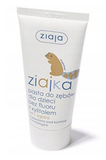 ZIAJA ZIAJKA CHILD TOOTHPASTE WITHOUT FLUORIDE 50ml XYLITOL - FROM 1st TOOTH 119.60 per litre